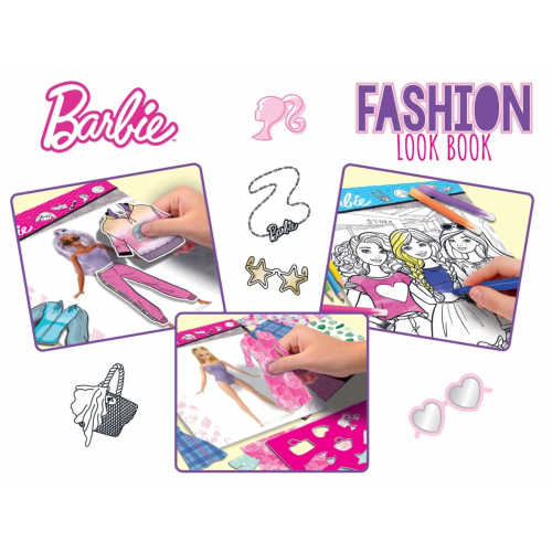 Książeczka szkicownik Barbie-9373820
