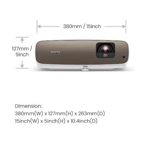 Projektor W2710 DLP 4K 2200ANSI/50000:1/HDMI-9373945