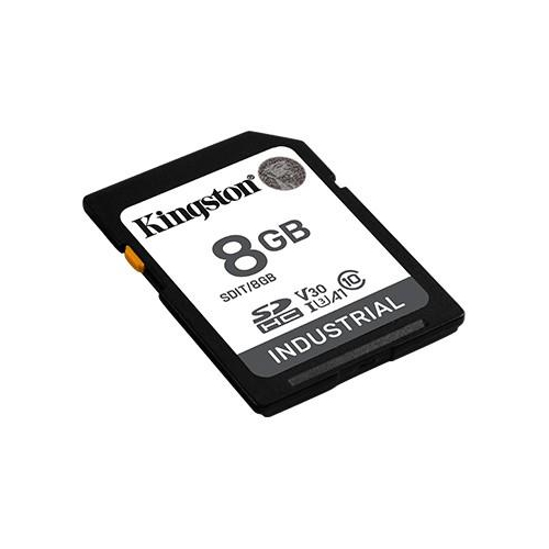 Karta pamięci SD 8GB Industrial C10 UHS-I U3 V30 A1 pSLC-9374910