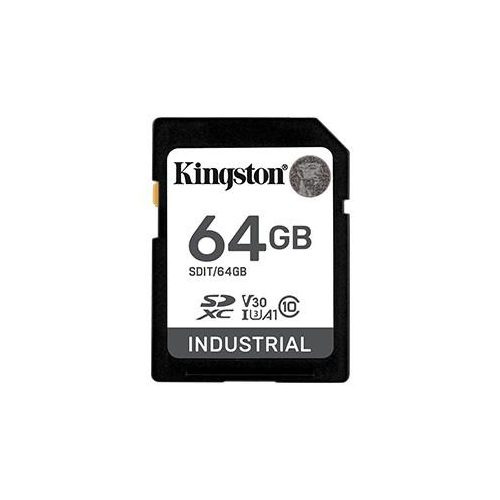 Karta pamięci SD 64GB Industrial C10 UHS-I U3 V30 A1 pSLC -9374917