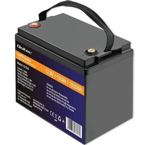 Akumulator LiFePO4 Litowo-Żelazowo-Fosforanowy | 12.8V | 150Ah | 1920Wh | BMS -9376124