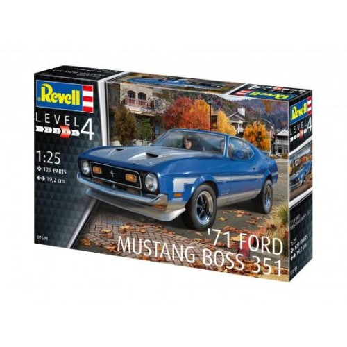 Model plastikowy Samochód 71 Ford Mustang Boss 351 1/25-9377407