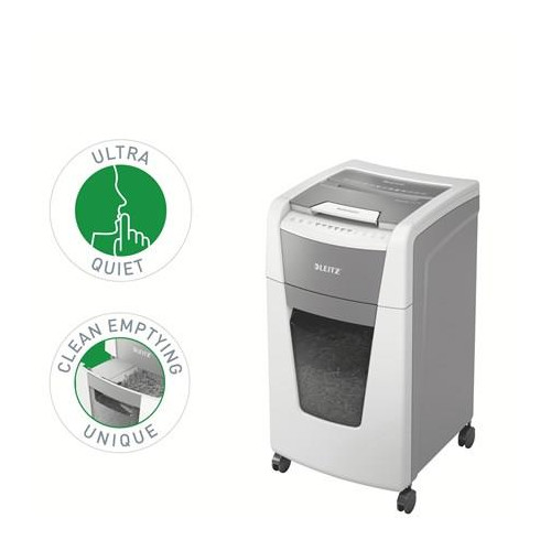 Leitz Niszczarka IQ AutoFeed 300, P4, 300 kartek, 60 l kosz-9382805