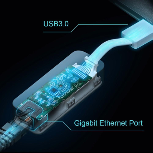 Karta sieciowa TP-LINK UE300 (USB 3.0; 1x 10/100/1000Mbps)-9389008