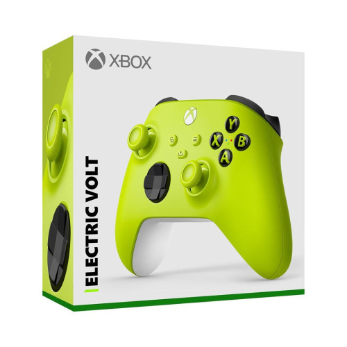 Microsoft Xbox kontroler bezprzewodowy Żółty-9389034