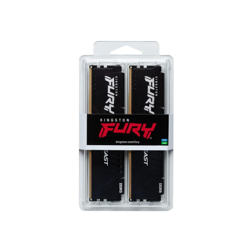Kingston FURY DDR5 64GB (4x16GB) 5200MHz CL40 Beast Black XMP-9394244