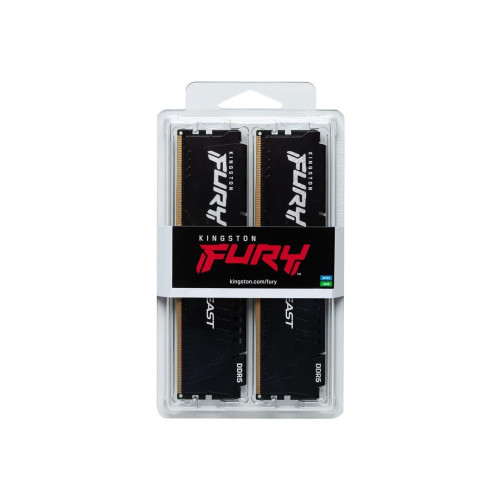Kingston FURY DDR5 128GB (4x32GB) 5200MHz CL40 Beast Black XMP-9394253