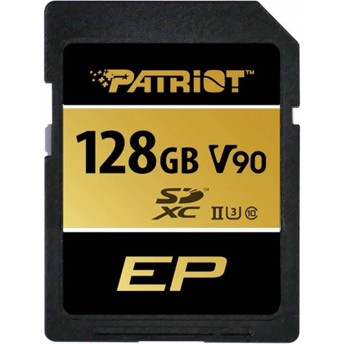 PATRIOT SDXC 128GB EP V90 UHS-II U3-9394318