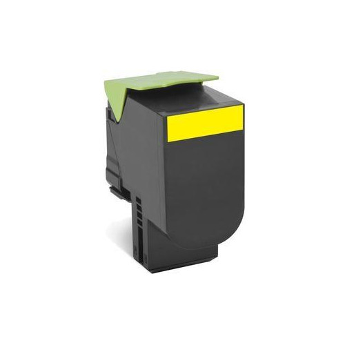 Lexmark Toner 80C2XYE Yellow-9398350