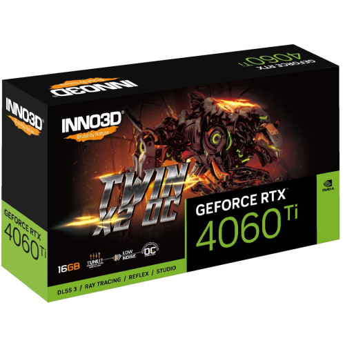 Karta graficzna INNO3D GeForce RTX 4060 Ti Twin X2 OC 16 GB-9399024