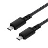 Kabel 2x USB-C 100W 1m wspierajacy PD przesyl danych do 10Gbps MCE491 Czarny-9428799