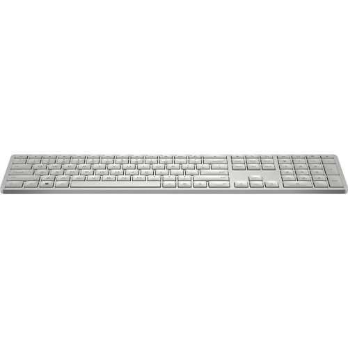 Klawiatura HP 970 Programmable Wireless Keyboard bezprzewodowa srebrna 3Z729AA-9421408
