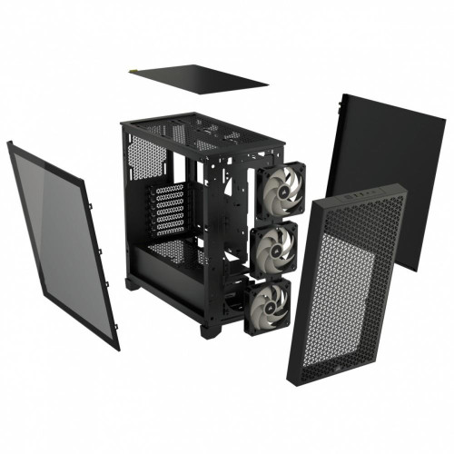 Obudowa 3000D Airflow RGB TG Mid-Tower Czarna-9428028