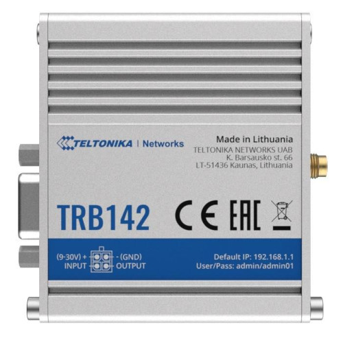 Bramka LTE TRB142 (Cat 1), 3G, 2G, USB -9428680