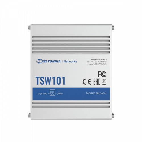 Przełącznik przemysłowy TSW101 5xGbE 4xPoE+-9428753