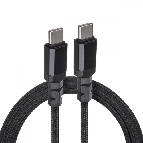 Kabel 2x USB-C 100W 2m wspierający PD przesył danych do 10Gbps MCE492 Czarny-9428800