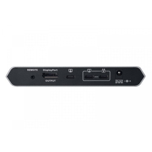 Przełącznik 2-Port 4K DP USB-C KVM Dock Switch with Power-9428818