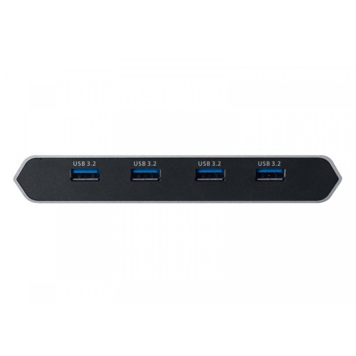 Przełącznik 2-Port 4K DP USB-C KVM Dock Switch with Power-9428819