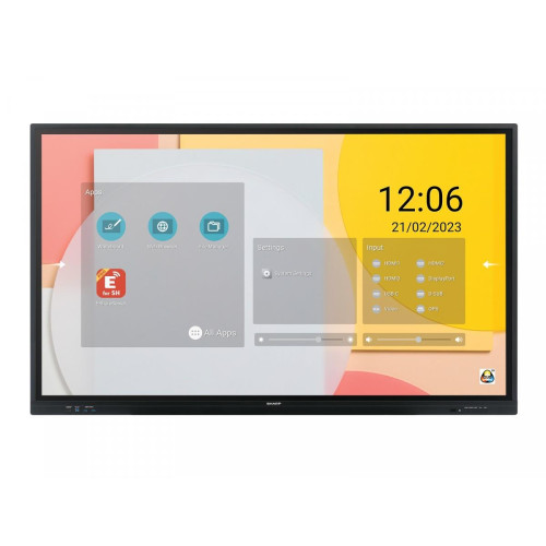 Monitor PN-LC752 75'' UHD 350cd/m2 20 touch points -9429653