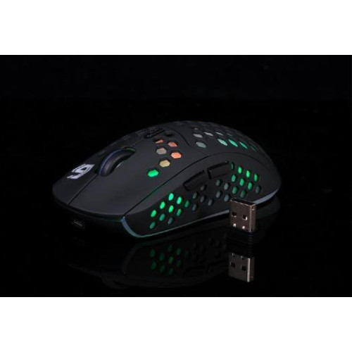 Mysz bezprzewodowa Ragnar WRX500 optyczna RGB 1600 DPI-9429946
