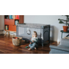 Łóżeczko turystyczne Stefi Grey Concrete Multicolor-9430056