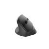 Mysz bezprzewodowa wertykalna Crake 2 2400 DPI Bluetooth 5.2 + 2.4GHz dla leworęcznych Czarna-9432981