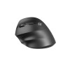 Mysz bezprzewodowa wertykalna Crake 2 2400 DPI Bluetooth 5.2 + 2.4GHz dla leworęcznych Czarna-9432982
