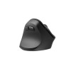Mysz bezprzewodowa wertykalna Crake 2 2400 DPI Bluetooth 5.2 + 2.4GHz dla leworęcznych Czarna-9432984