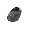 Mysz bezprzewodowa wertykalna Crake 2 2400 DPI Bluetooth 5.2 + 2.4GHz dla leworęcznych Czarna-9432987