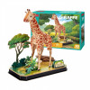 Puzzle 3D Zwierzęta - Żyrafa-9433073