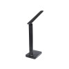 Lampa biurkowa + Bezprzewodowa podkładka ładująca LB13 Czarna-9433467
