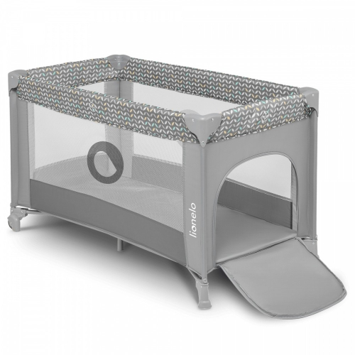 Łóżeczko turystyczne Stefi Grey Concrete Multicolor-9430058