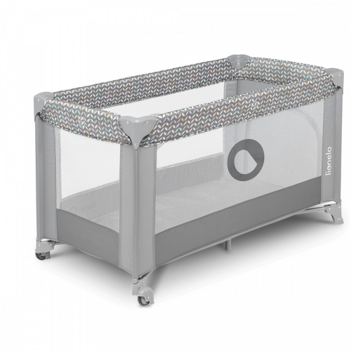 Łóżeczko turystyczne Stefi Grey Concrete Multicolor-9430059