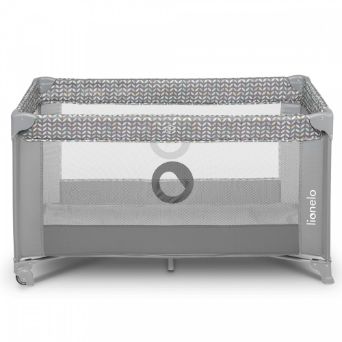 Łóżeczko turystyczne Stefi Grey Concrete Multicolor-9430060
