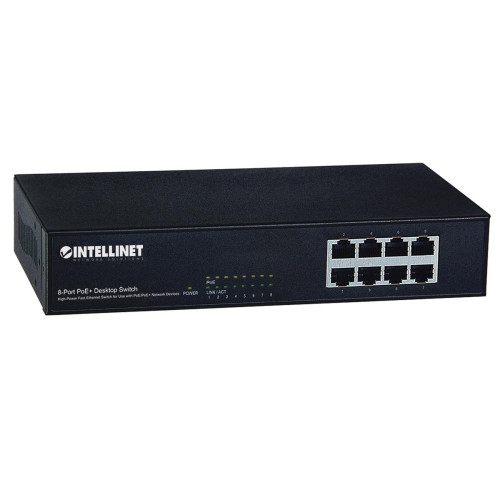 INTELLINET SWITCH ETHERNET 8X 10/100MBPS RJ45 POE/-9440055