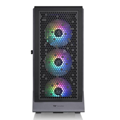 THERMALTAKE CERES 500 ARGB*4 TEMPERED GLASS - BLACK CA-1X5-00M1WN-00-9444629