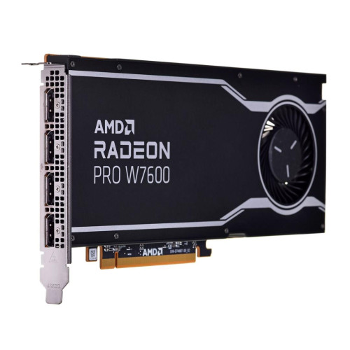 Karta graficzna AMD Radeon Pro W7600 8GB GDDR6, 4x DisplayPort 2.1, 130W, PCI Gen4 x8-9455376