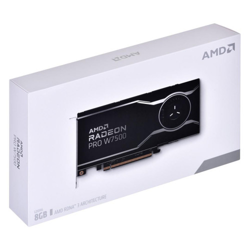 Karta graficzna AMD Radeon Pro W7500 8GB GDDR6, 4x DisplayPort 2.1, 70W, PCI Gen4 x8-9455383