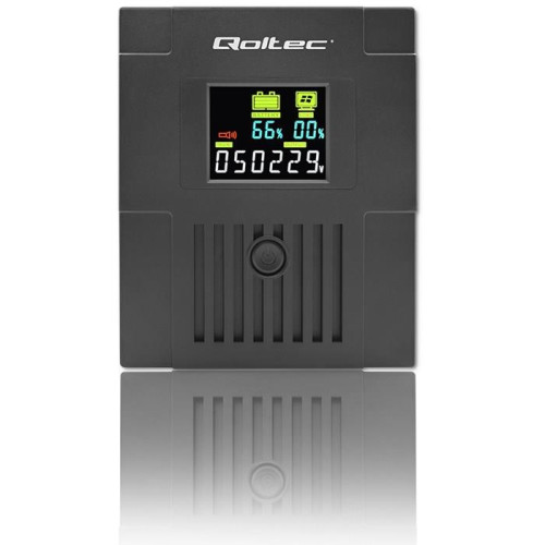 QOLTEC ZASILACZ AWARYJNY UPS LINE INTERACTIVE | MONOLITH | 1500VA | 900W | LCD | USB-9477369