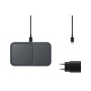Samsung Wireless Charger Duo (without Travel Adapter), Black-9484666