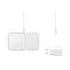 Samsung Wireless Charger Duo (with Travel Adapter), White-9484681