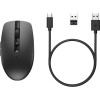 Mysz HP 710 Rechargeable Silent Mouse Black bezprzewodowa z akumulatorem czarna 6E6F2AA-9487493