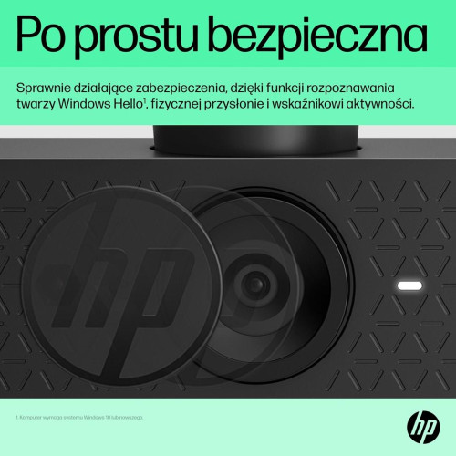 Kamera internetowa HP 620 Full HD USB czarna 6Y7L2AA-9487264