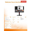 Monitor 21.5 cala ThinkCentre Tiny-in-One 22Gen5 WLED 12N8GAT1EU-9518840