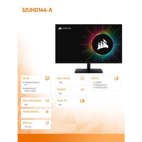 Monitor Xeneon 32UHD144 IPS UHD -9519160