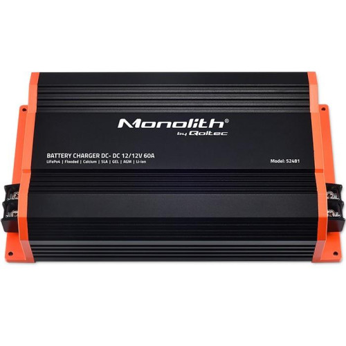 Ładowarka Monolith DC-DC do akumulatorów LiFePO4 AGM 12V-12V | 60A | 720W -9522014