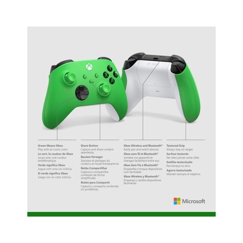 Microsoft Xbox Series kontroler bezprzewodowy Green-9531258
