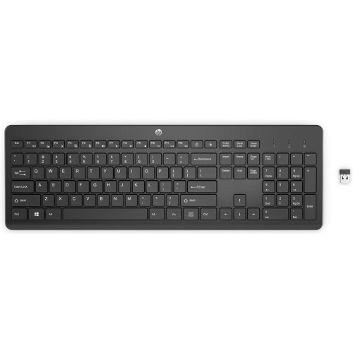 Klawiatura HP 230 Wireless Keyboard bezprzewodowa czarna 3L1E7AA-9534583