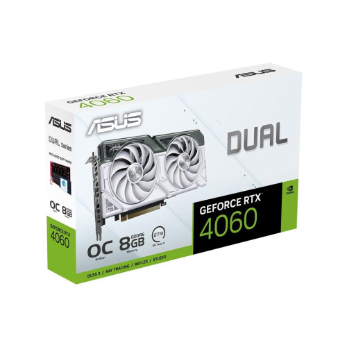 Karta graficzna ASUS Dual GeForce RTX 4060 8GB OC White GDDR6-9538104
