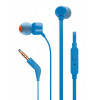 Słuchawki z mikrofonem JBL T110 Niebieskie (kolor niebieski)-956662